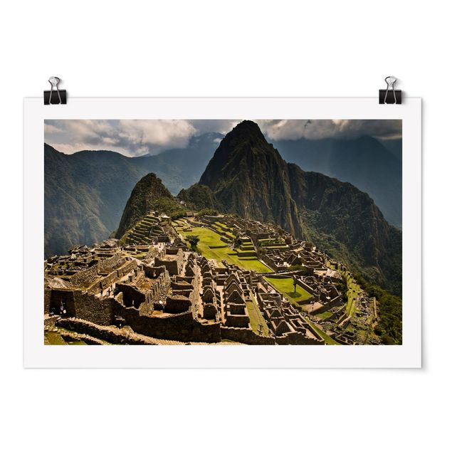 Quadro natura Machu Picchu