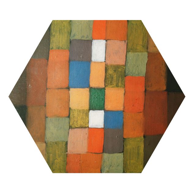 Riproduzione quadri famosi Paul Klee - Aumento statico-dinamico