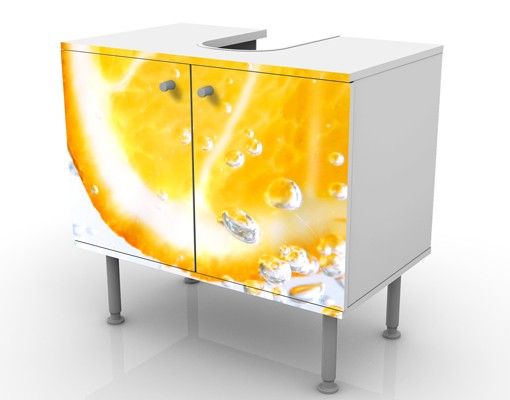 Mobile per lavabo design Splash Orange
