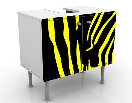 Mobile per lavabo design Zebra Pop