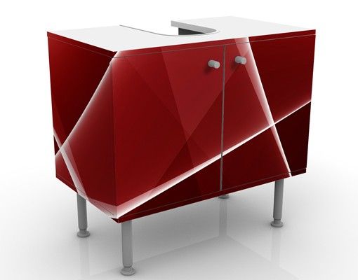 Mobile per lavabo design Red Reflection