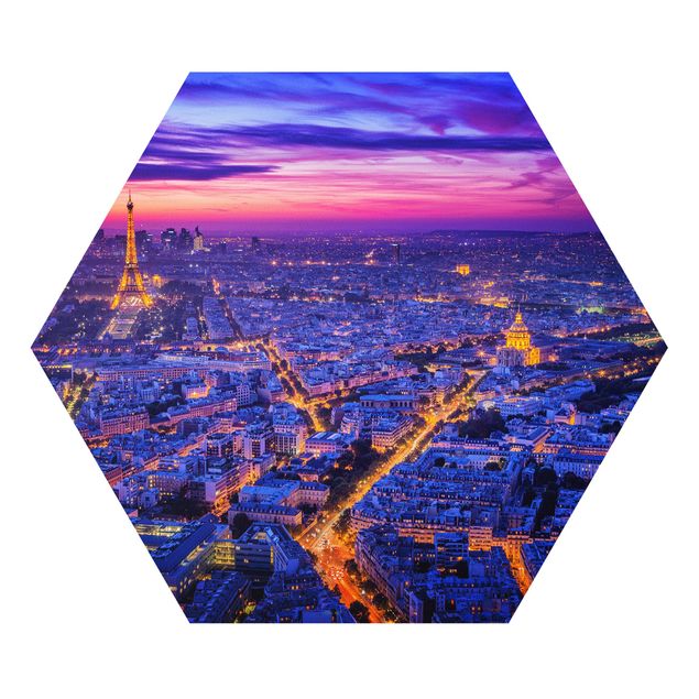 Quadri stampe Parigi di notte