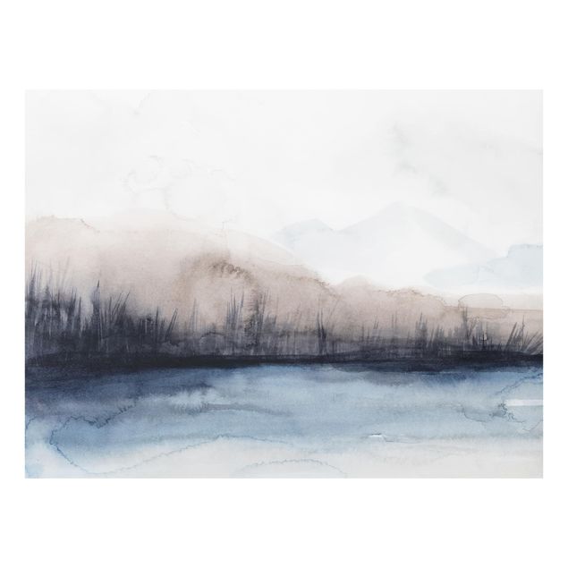 Paraschizzi in vetro - Lakeside With Mountains II