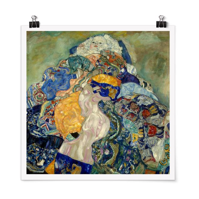 Quadri Art Déco Gustav Klimt - Bambino (culla)
