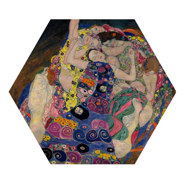 Stampe Gustav Klimt - La Vergine