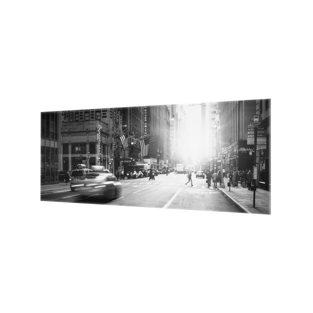 Paraschizzi in vetro - Vivace New York - Panorama 5:2