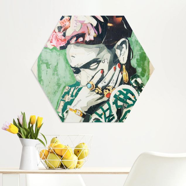 Riproduzioni quadri famosi Frida Kahlo - Collage n.3