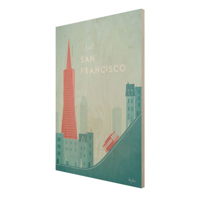 Quadri Henry Rivers Poster di viaggio - San Francisco