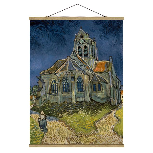 Riproduzioni quadri famosi Vincent van Gogh - La chiesa di Auvers