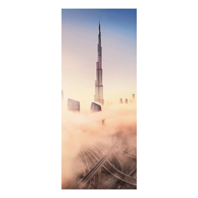 Quadro moderno Skyline di celeste di Dubai