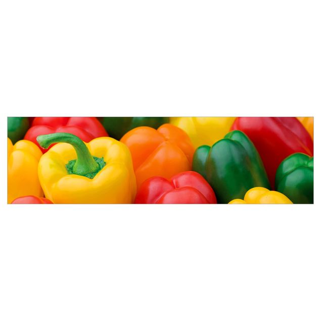 Rivestimento cucina - Colorful Peperoni