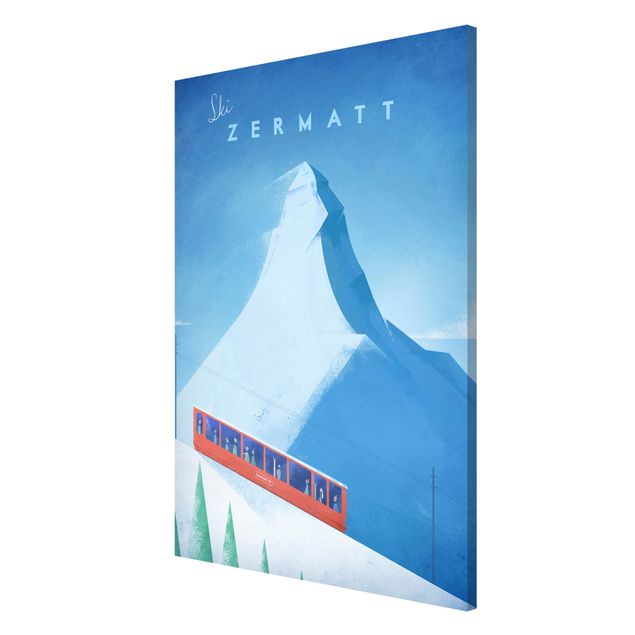 Quadri Svizzera Poster di viaggio - Zermatt