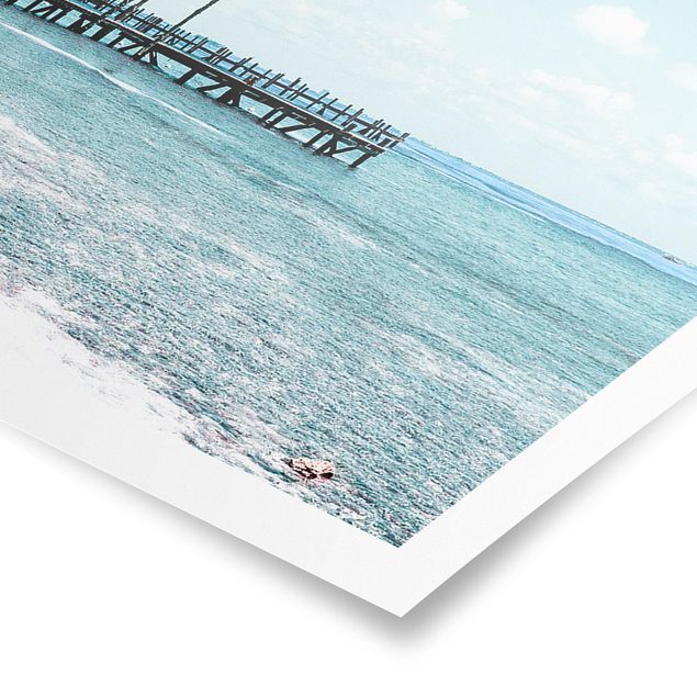 Poster spiaggia mare Spiaggia Paradiso Isla Mujeres