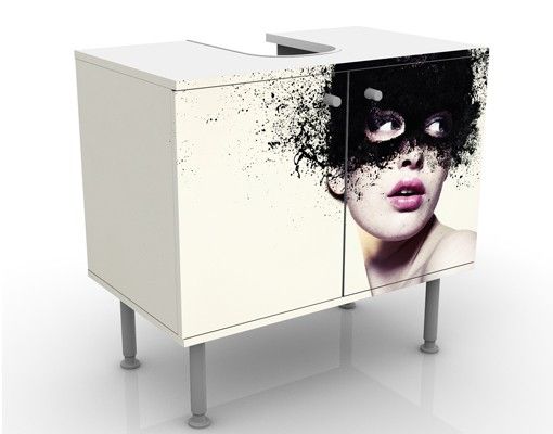 Mobile per lavabo design The Girl With The Black Mask