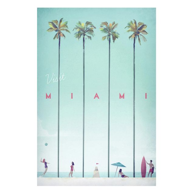 Quadro mare Poster di viaggio - Miami