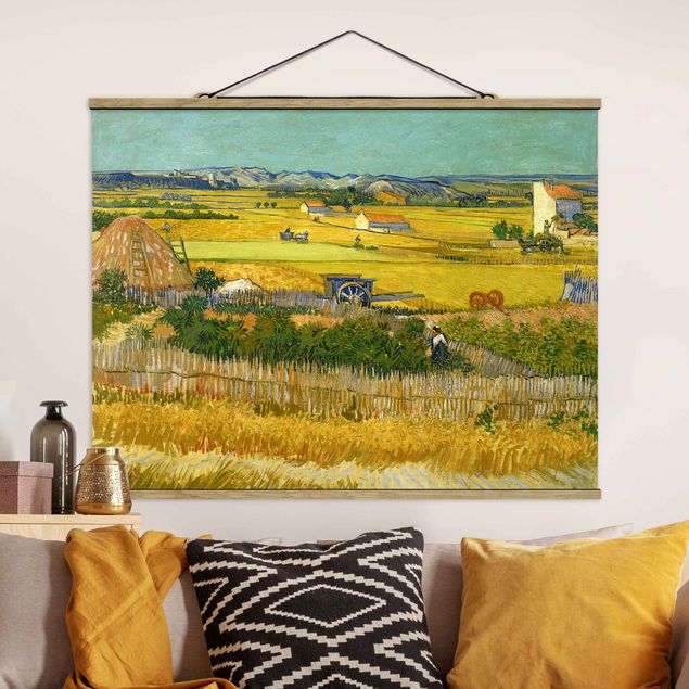 Quadri Impressionismo Vincent Van Gogh - Il raccolto