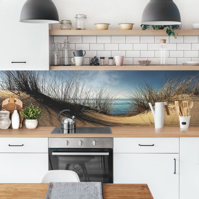 Rivestimenti per cucina con paesaggio Duna di sabbia