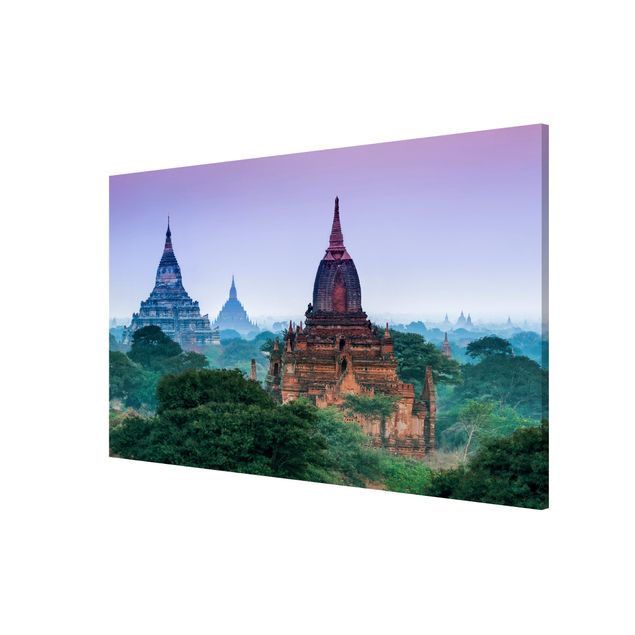 Lavagne magnetiche con architettura e skylines Terreno del tempio a Bagan