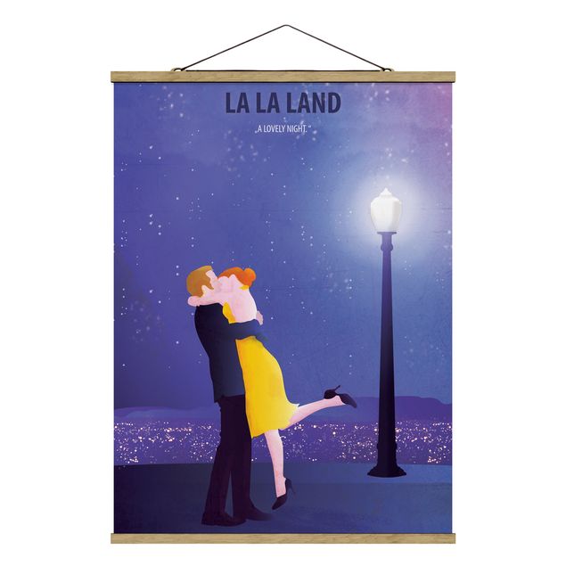 Quadro ritratto Locandina film La La Land II