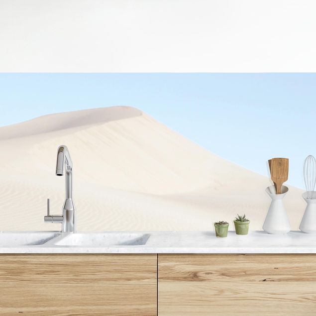 Rivestimenti per cucina con paesaggio Collina di sabbia