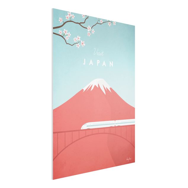 Quadri con paesaggio Poster di viaggio - Giappone