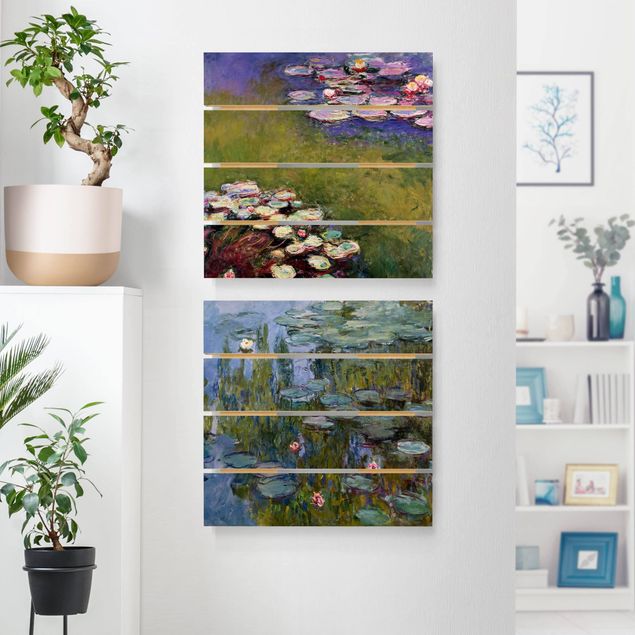 Stile di pittura Claude Monet - Set Ninfee