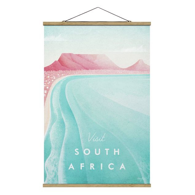 Quadri con spiaggia e mare Poster di viaggio - Sudafrica