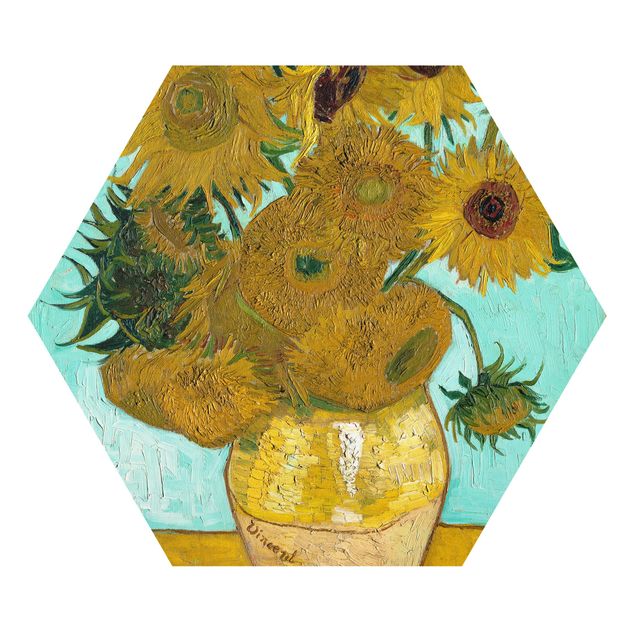 Riproduzioni Vincent van Gogh - Girasoli