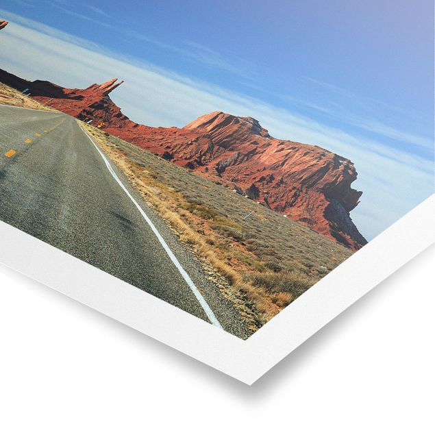 Poster natura paesaggi Altopiano del Colorado