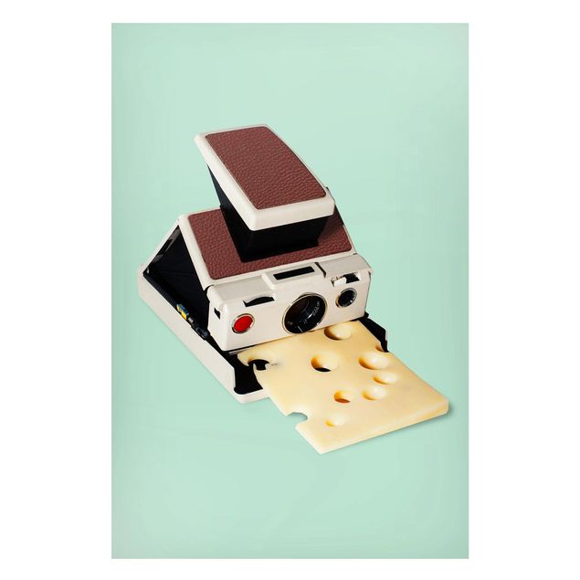 Quadri moderni   Macchina fotografica con formaggio