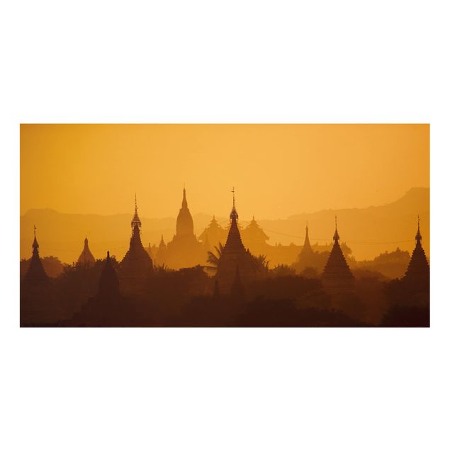 Paraschizzi in vetro - Temple City In Myanmar