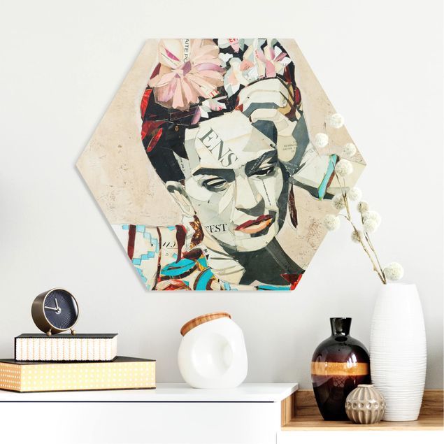 Riproduzioni quadri famosi Frida Kahlo - Collage n.1