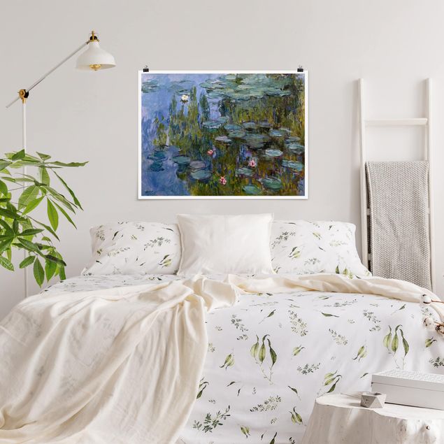 Stile di pittura Claude Monet - Ninfee (Nympheas)
