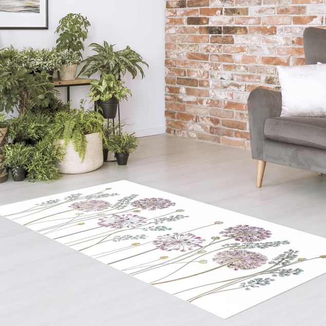 tappeto per esterno Illustrazione di Allium