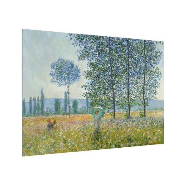 Quadri impressionisti Claude Monet - Campi in primavera