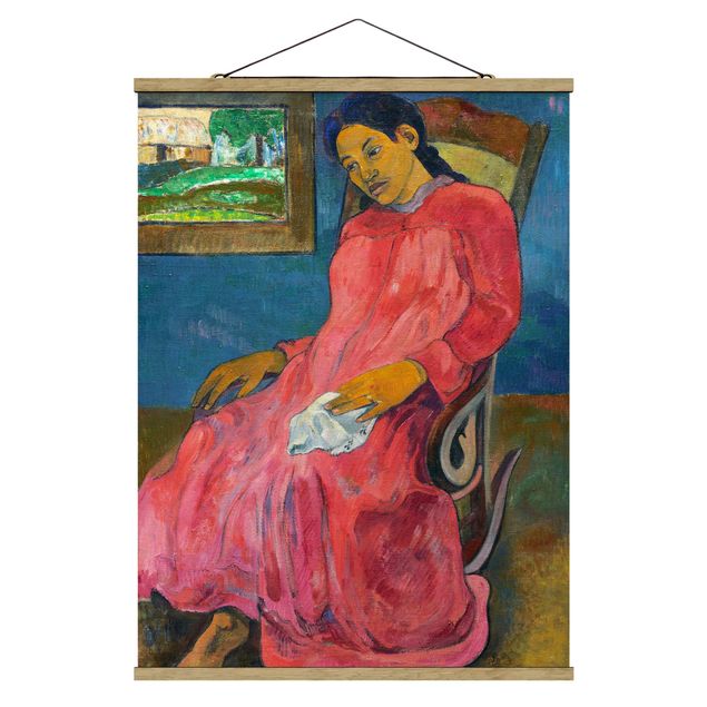 Quadri moderni per arredamento Paul Gauguin - Faaturuma (malinconico)
