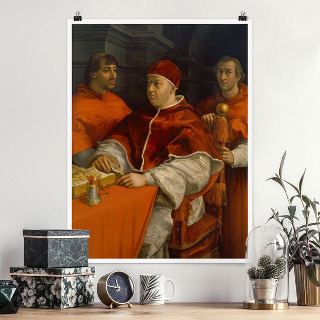 Riproduzioni Raffael - Ritratto di Papa Leone X