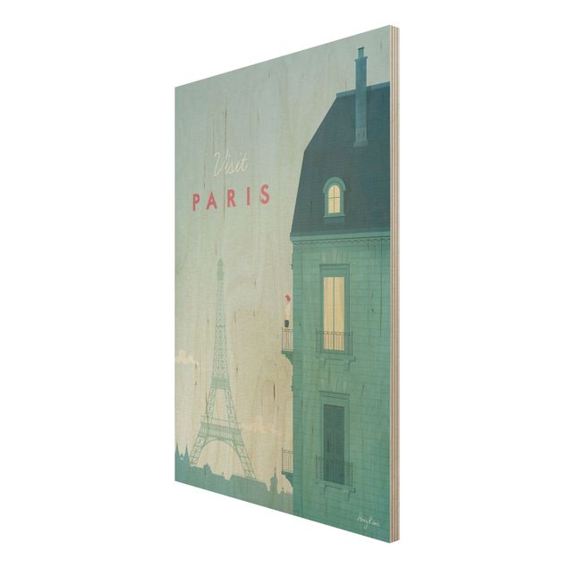 Quadri Henry Rivers Poster di viaggio - Parigi