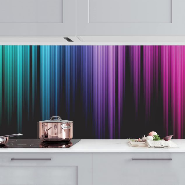 Rivestimenti per cucina con disegni Display arcobaleno II