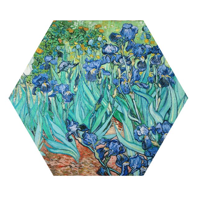 Stile di pittura Vincent Van Gogh - Iris