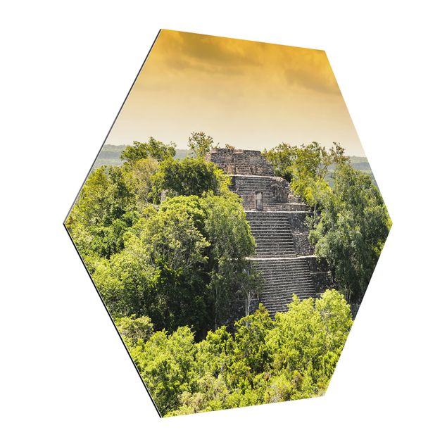 Quadri moderni per arredamento Piramide di Calakmul