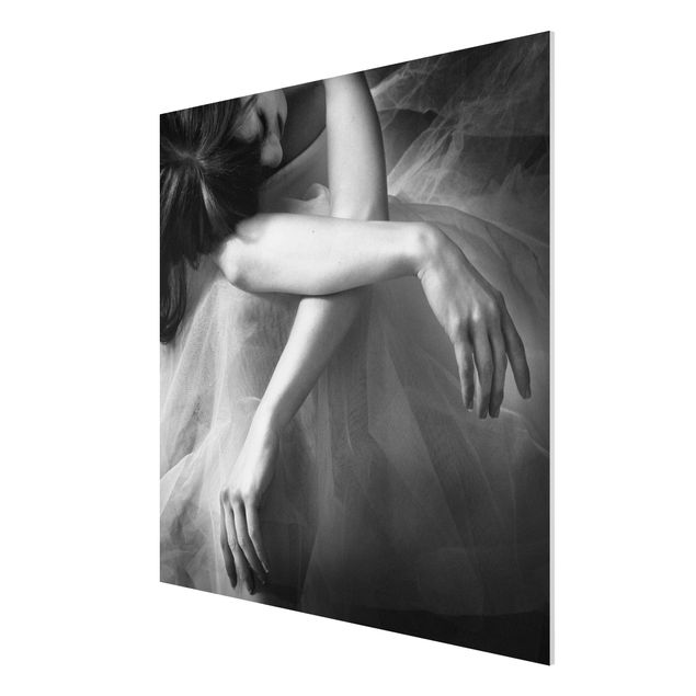 Quadri in bianco e nero Le mani di una ballerina
