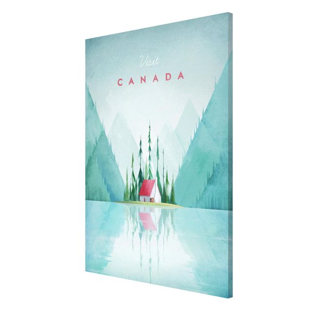 Lavagne magnetiche con architettura e skylines Poster di viaggio - Canada