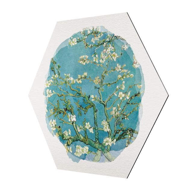 Quadro moderno Acquerelli - Vincent Van Gogh - Mandorlo in fiore