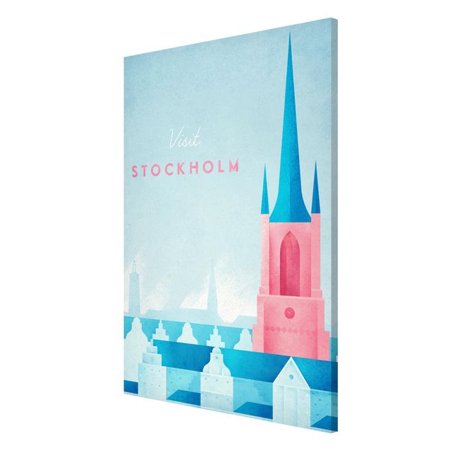 Riproduzioni quadri famosi Poster di viaggio - Stoccolma