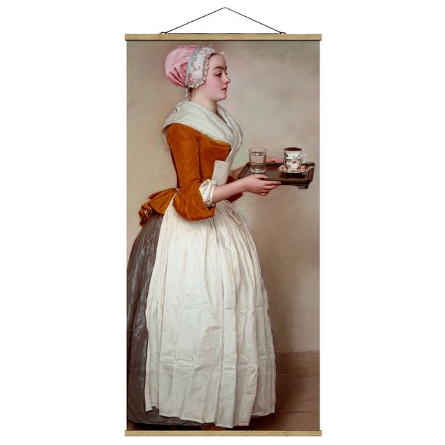 Riproduzione quadri famosi Jean Etienne Liotard - La ragazza del cioccolato