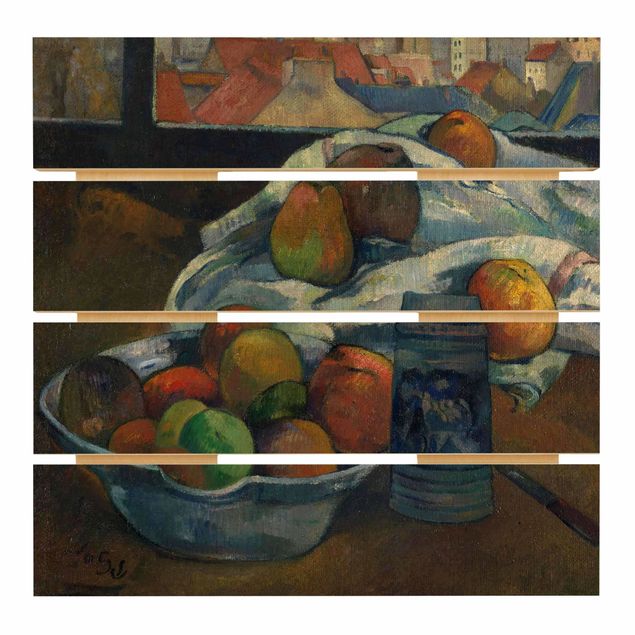 Quadri gauguin Paul Gauguin - Fruttiera e brocca davanti a una finestra