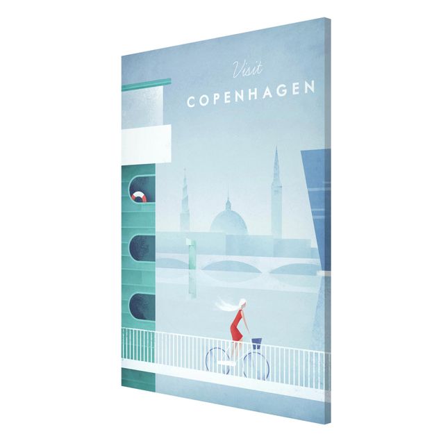 Riproduzione quadri famosi Poster di viaggio - Copenaghen