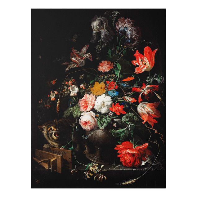 Quadri barocco Abraham Mignon - Il bouquet rovesciato