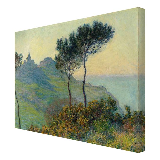 Quadri montagna Claude Monet - La chiesa di Varengeville al sole della sera